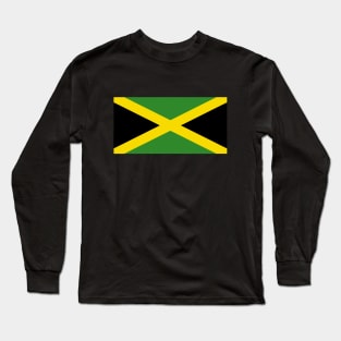 Jamaica Flag Long Sleeve T-Shirt